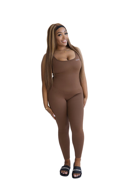 Mocha Angel Jumpsuit